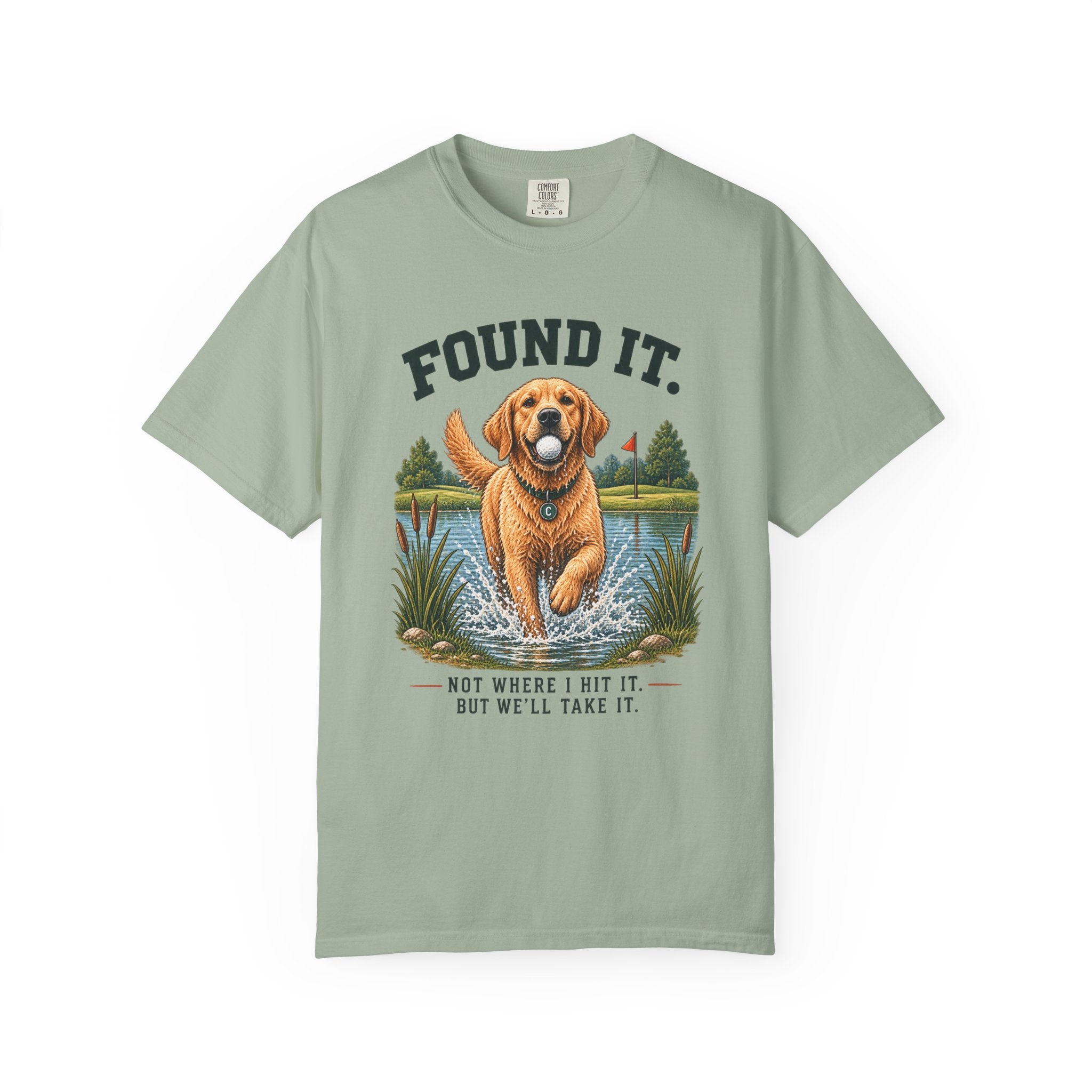Found It Golden Retriever