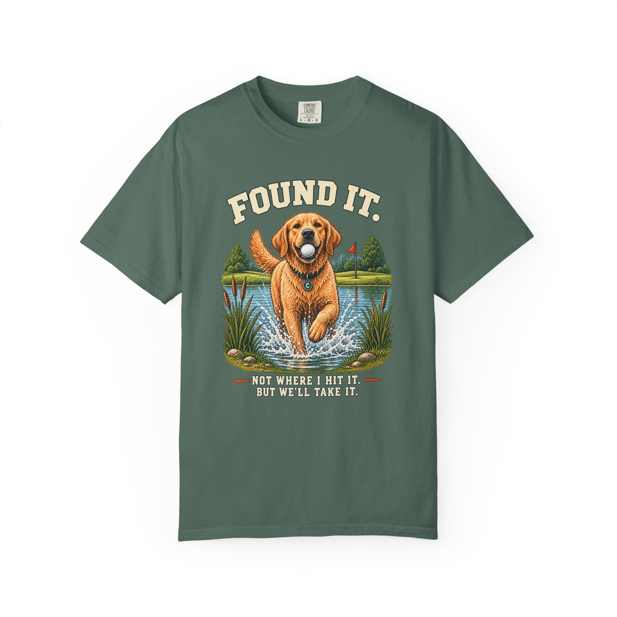 Found It Golden Retriever