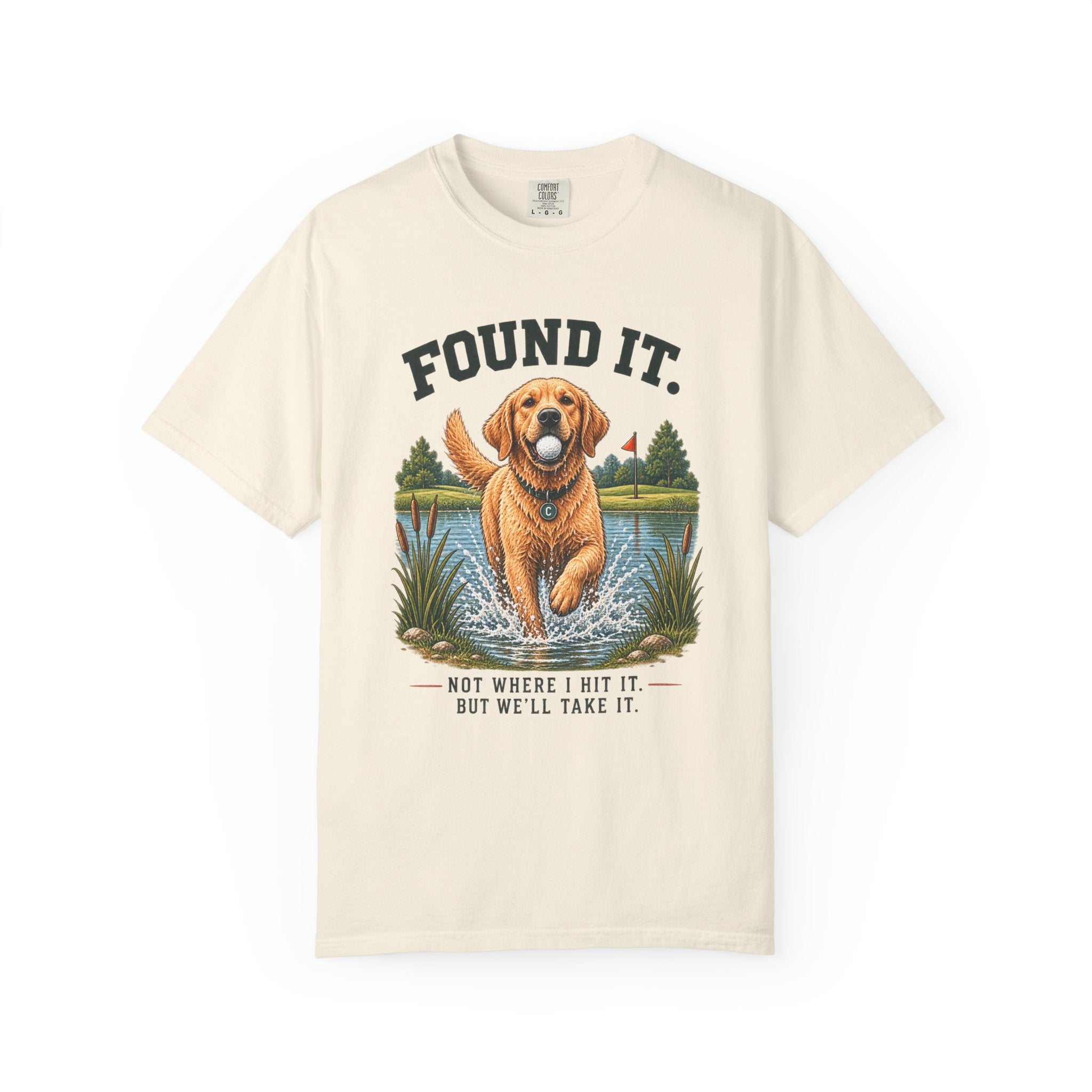 Found It Golden Retriever