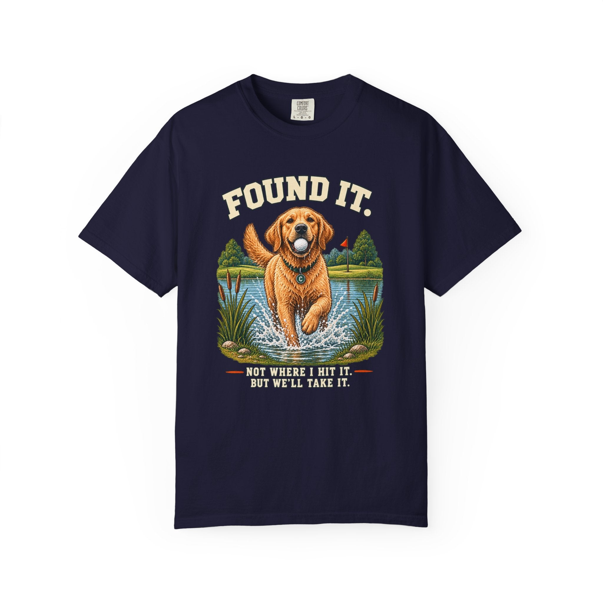 Found It Golden Retriever